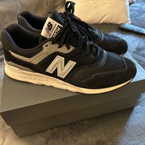 New Balance Black and Grey 997H Sneakers